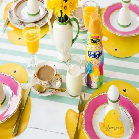 Die Cut PEEPS® Chick Placemat - 12 Sheets