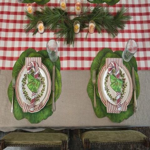 Die-cut Cabbage Placemat - Pack of 12 sheets