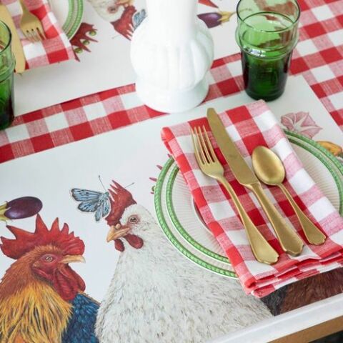 Chicken Social Placemat - 24 sheets