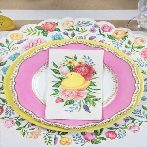 Die Cut Sweet Garden Posey Placemat - 12 sheets
