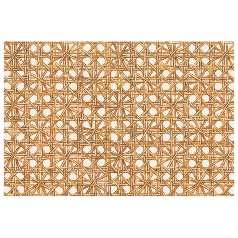 Rattan Weave Placemat - pad of 24