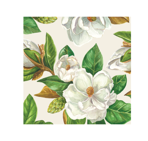 Magnolia Cocktail Napkin - pack of 20