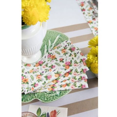 Sweet Garden Guest Napkin - pack of 16