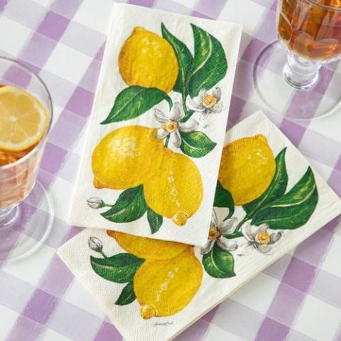 Lemons Guest Napkin - pack of 16