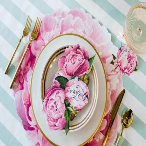 Peony Table Accent - 12 sheets