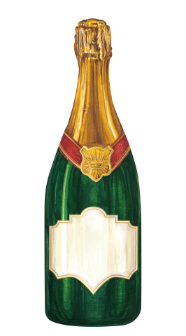 Champagne Table Accent - pack of 12