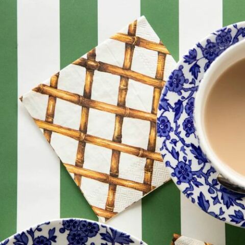 Bamboo Lattice Napkins