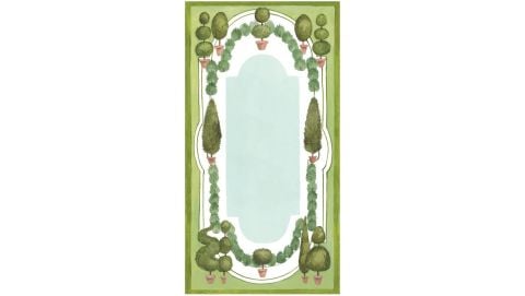 Topiary Garden Table Card