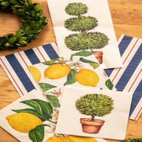 Topiary Napkins