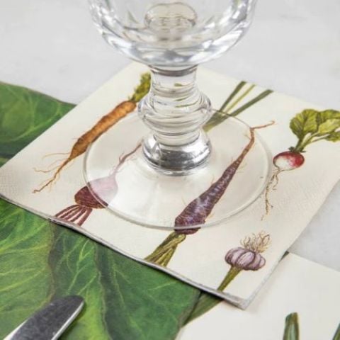 Farmers' Market Cocktail Napkin - Pack of 20