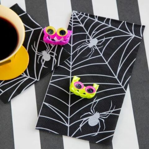 Spiderweb Guest Napkin - Pack of 16