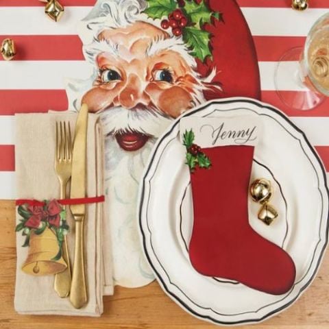 Stocking Table Accent - Pack of 12