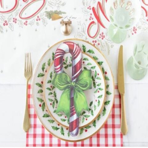 Candy Cane Table Accent - Pack of 12
