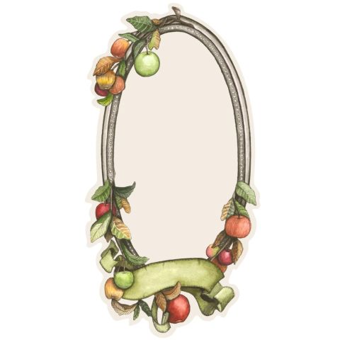 Heirloom Apples Table Card - Pack of 12
