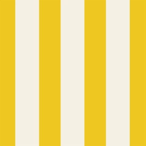 Marigold Classic Stripe Cocktail Napkin Pack Of 20