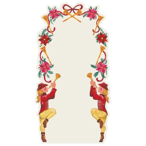 Pipers Piping Table Card Pack Of 12