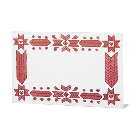 Fair Isle Place Card Pack Of 12