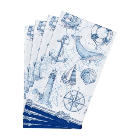 To The Lighthouse Guest Towel Napkins 15 Per Package