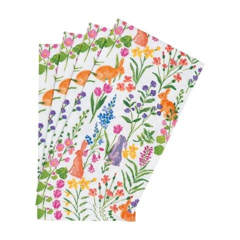 Bunny Field Guest Towel Napkins  15 Per Package