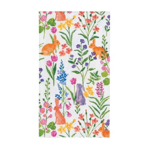 Bunny Field Guest Towel Napkins  15 Per Package