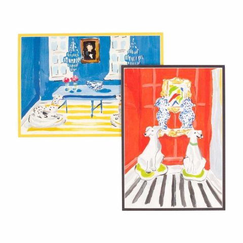 Dana Gibson Interiors Boxed Note Cards  8 Note Cards & 8 Envelopes
