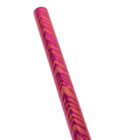 Go Wild Fuchsia & Orange Foil Embossed Gift Wrapping Paper - 30 x 6 Roll