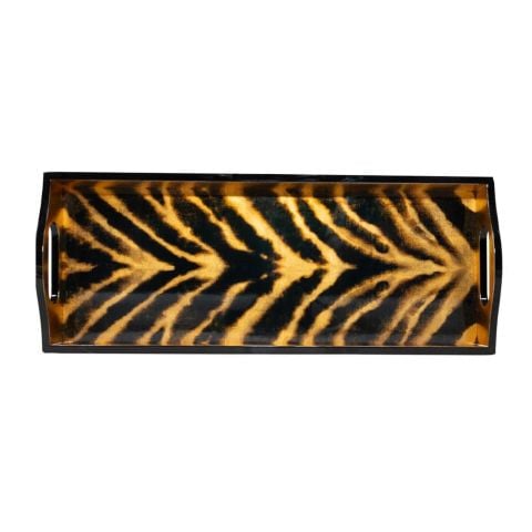 Go Wild Lacquer Bar Tray  20X8