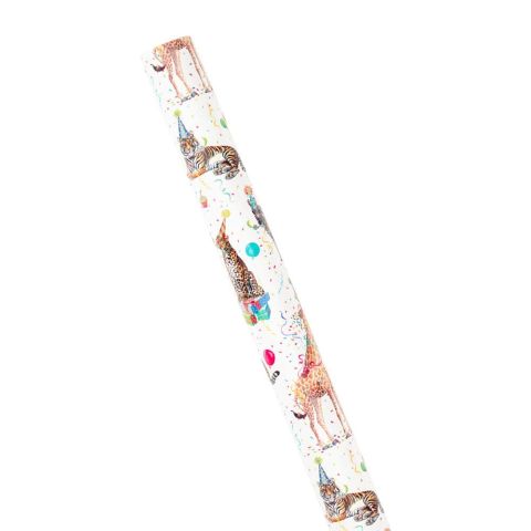 Party Animals Gift Wrapping Paper  30'' x 8' Roll