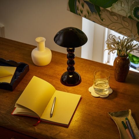 30cm Bobbin LED Black