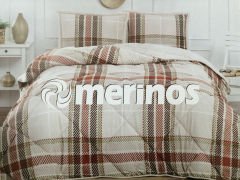 Merinos Yorgan Comforter Set 220X240 Anna Yeşil