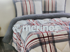 Merinos Yorgan Comforter Set 160X240 Wera Kırmızı