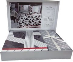 Fiesta Leon Çift Kişilik Nevresim Takımı %100 Pamuk