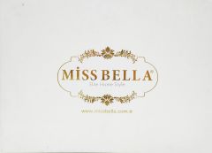 MissBella Bianca Nevresim Çift kişilik Dantelli Nevresim Takımı %100 Pamuk Pudra