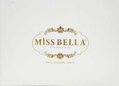 MissBella Bianca Nevresim Çift kişilik Dantelli Nevresim Takımı %100 Pamuk Mint Yeşili