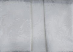 Çapa Beste Çift Kişilik Yatak Örtüsü Krem