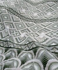 Yeşil Labirent Yazlık Pike Çift Kişilik 200x230
