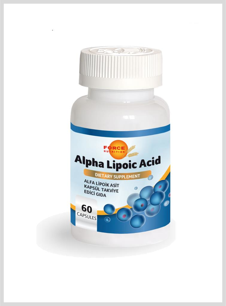 Alfa Lipoik Asit ( Alpha Lipoic Acid ) 60 Kapsül
