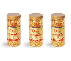 Omega-3 1000 Mg Softgel 200 Yumuşak Kapsül 3 Kutu