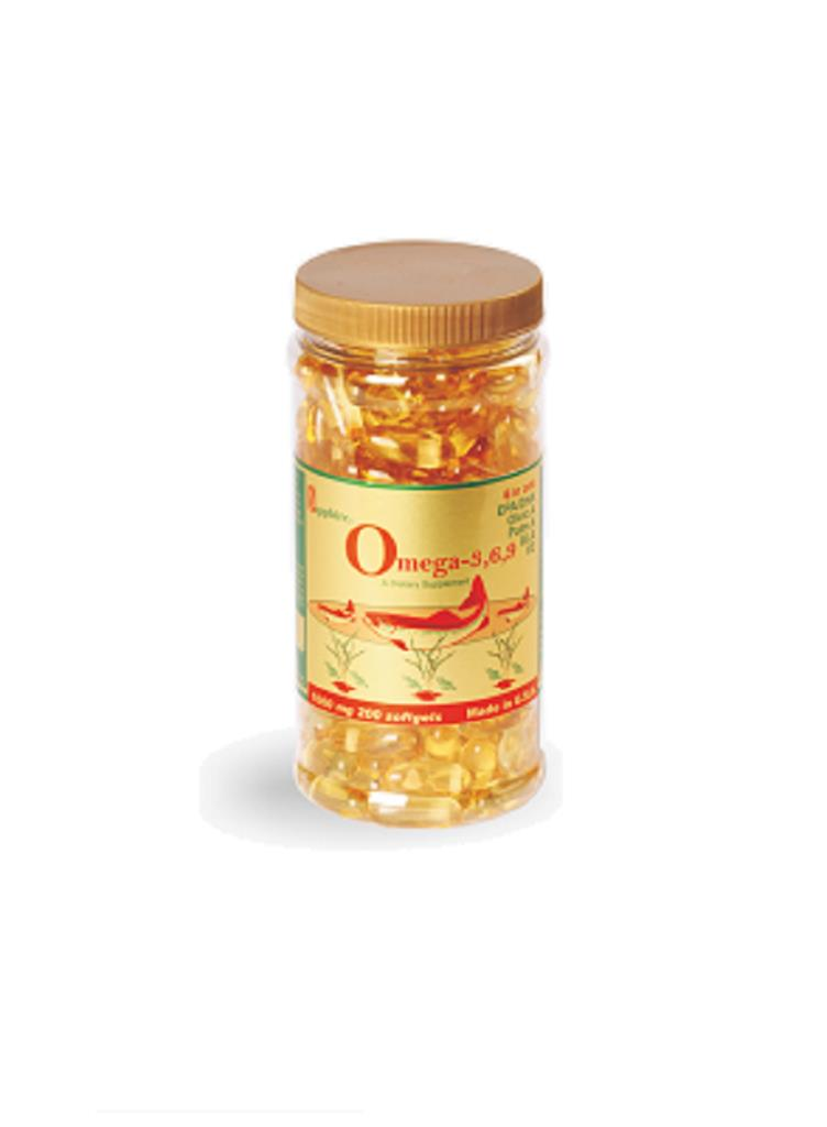 Omega-3,6,9 Softgel 200 Yumuşak Kapsül