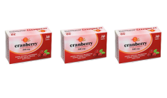 Cranberry 500 Mg 30 Tablet | 3 Kutu