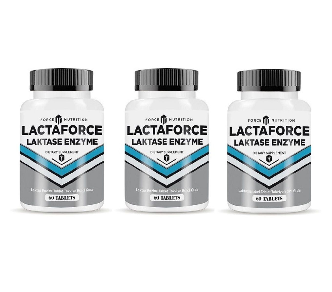 Lactaforce Lactase Enzyme 60 Tablet | 3 Kutu