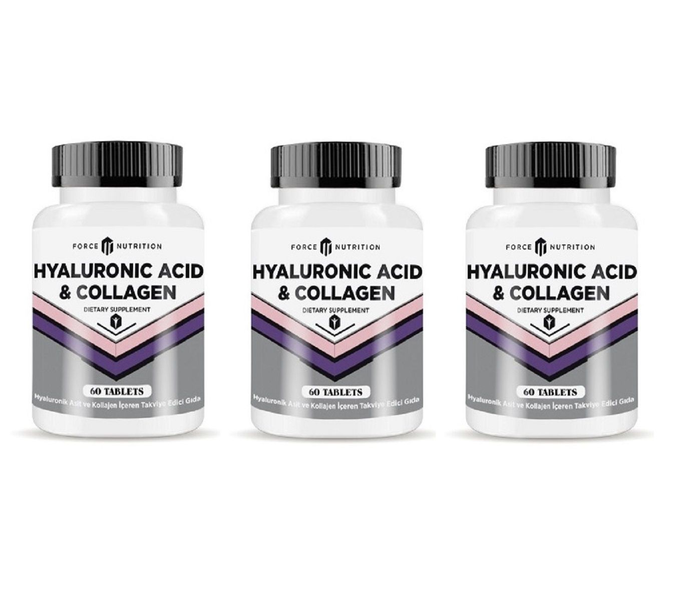 Hyaluronik Asid & Collagen 60 Tablet 3 Kutu