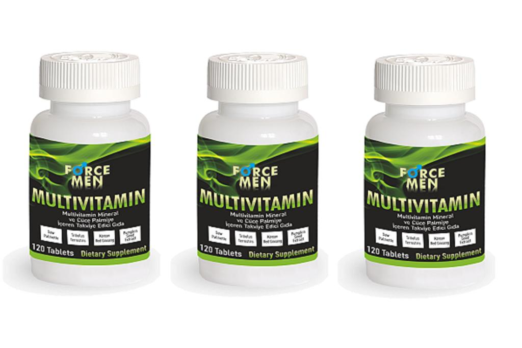 Multivitamin Men 120 Tablet 3 Kutu ( Kırmızı Kore Ginsengi )