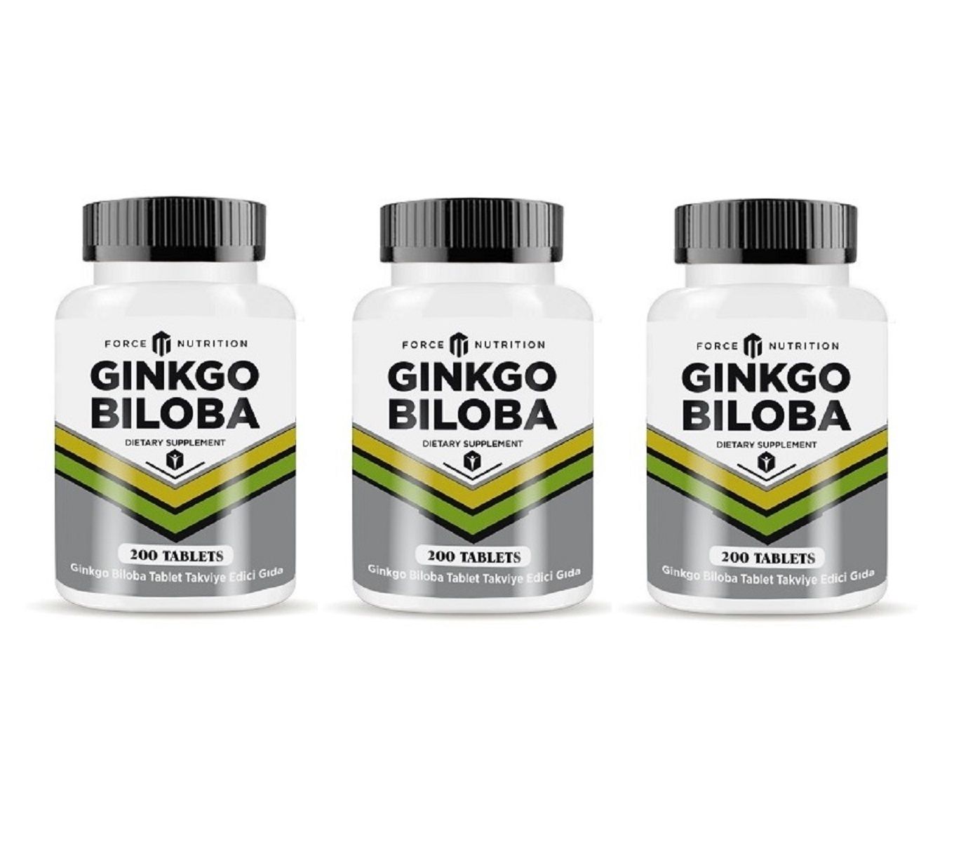 Ginkgo Biloba 120 Mg 200 Tablet - 3 Adet