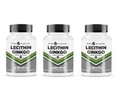 Lesitin Ginkgo Biloba Koenzym Q10 90 Kapsül 3 Kutu