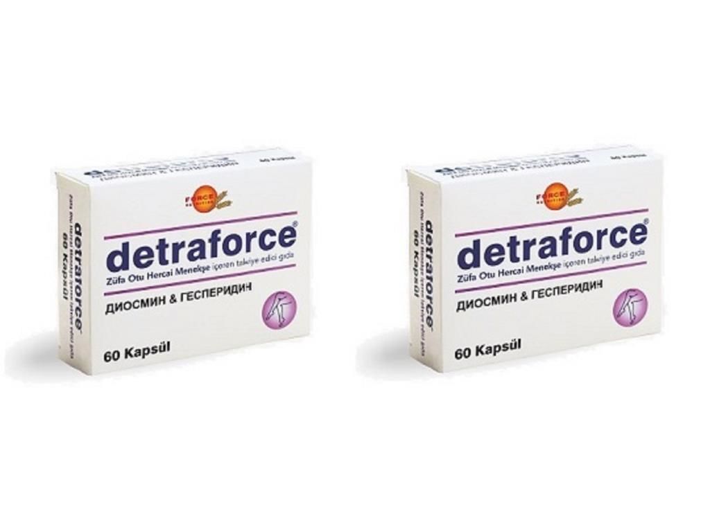 Detraforce 60 Kapsül | 2 Adet