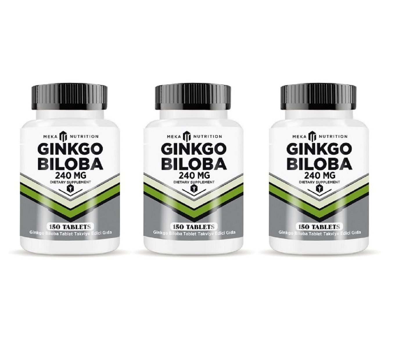Ginkgo Biloba 240 mg 150 tablet 3 kutu