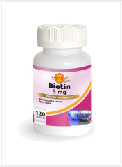 Biotin 5 mg 120 Tablet