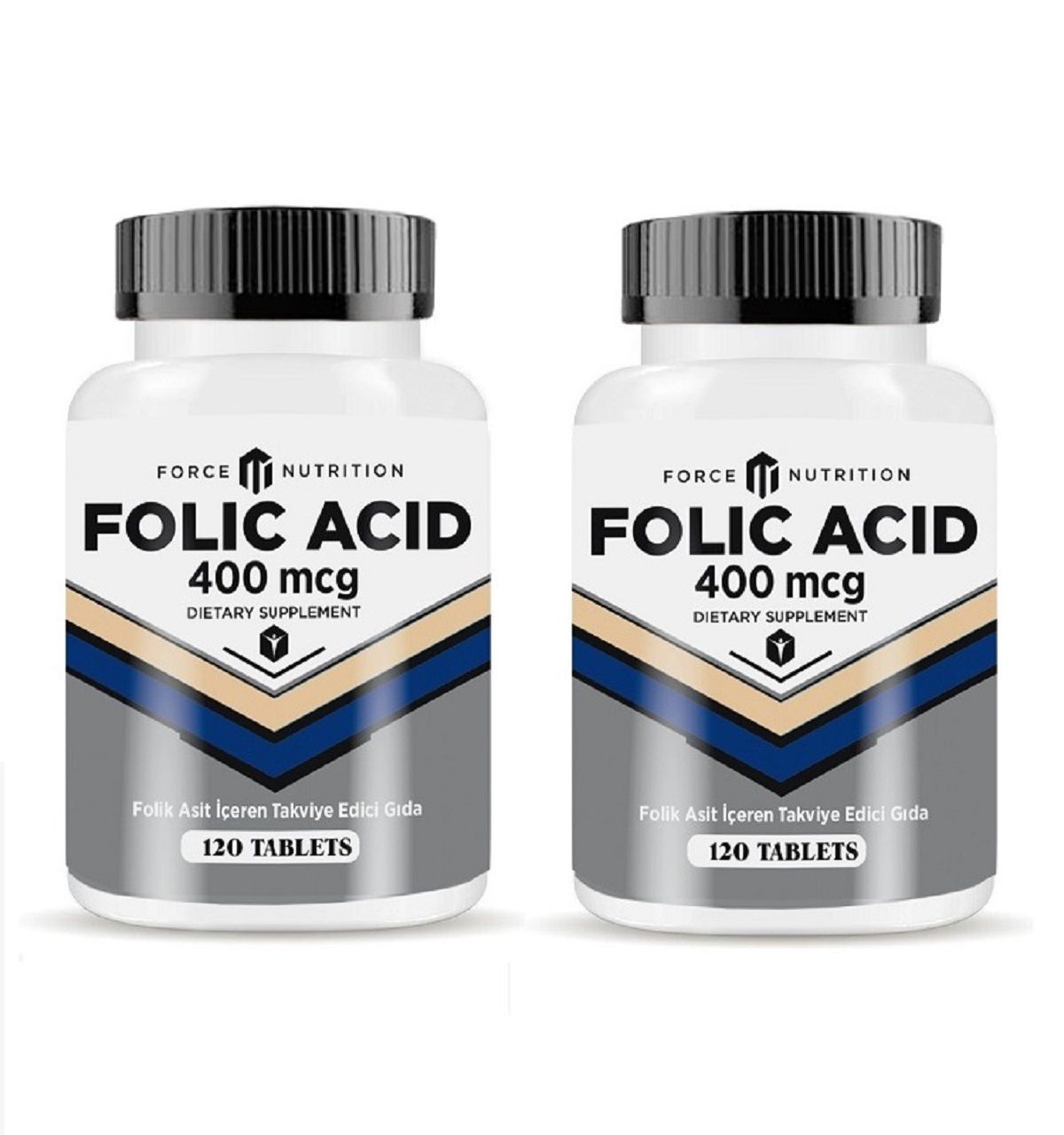 Folic Asid 400 Mcg 120 Tablet 2 kutu