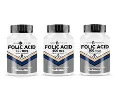 Folic Asid 400 Mcg 120 Tablet 3 kutu